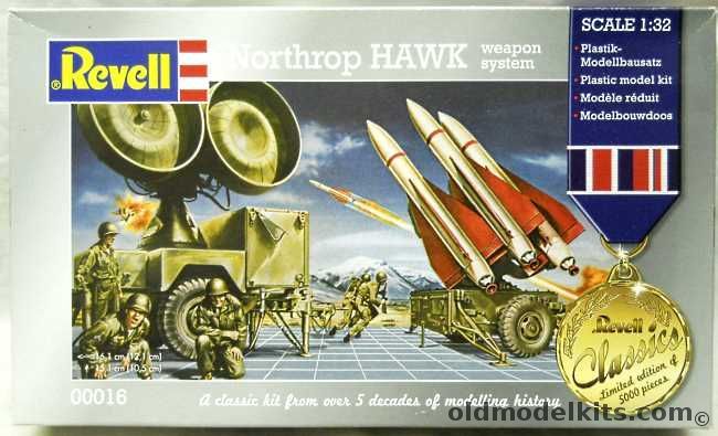 Revell 1/32 Northrop Hawk MIM-23 Anti-Aircraft Missile System, 00016 plastic model kit